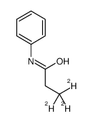 N-Phenylpropionamide-d3 Structure