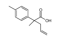 2-allyl-2-(p-tolyl)propionic acid Structure