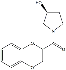 (2,3-Dihydro-benzo[1,4]dioxin-2-yl)-((S)-3-hydroxy-pyrrolidin-1-yl)-Methanone picture