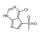 4-chloro-5-methylsulfonyl-7H-pyrrolo[2,3-d]pyrimidine图片