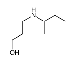 3-(butan-2-ylamino)propan-1-ol结构式