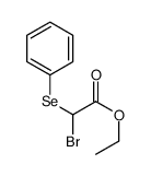 ethyl 2-bromo-2-phenylselanylacetate Structure