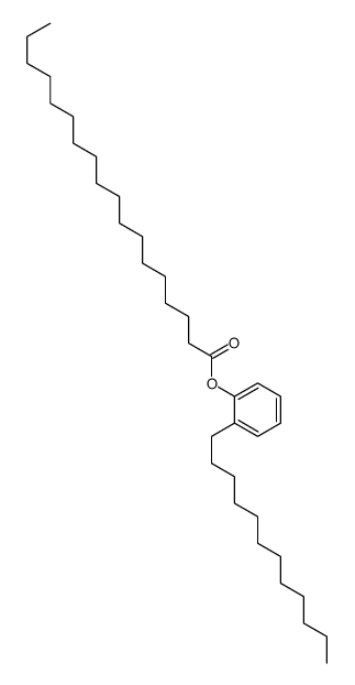 (2-dodecylphenyl) octadecanoate结构式