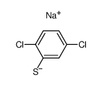 sodium salt of 2,5-dichlorobenzenethiol结构式