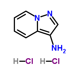 Pyrazolo[1,5-a]pyridin-3-amine dihydrochloride结构式