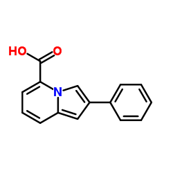 2-Phenyl-5-indolizinecarboxylic acid picture