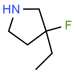 3-Ethyl-3-fluoropyrrolidine picture