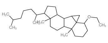 4-ethoxy-5,7-cyclocholestane结构式