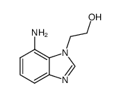 1-Benzimidazoleethanol,7-amino-(6CI,8CI) Structure