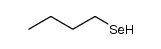 1-butaneselenol Structure