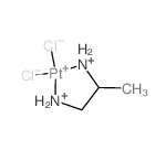 platinum(+2) cation; propane-1,2-diamine; dichloride picture