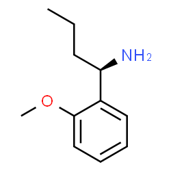 (1R)-1-(2-METHOXYPHENYL)BUTYLAMINE Structure