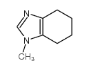 1-METHYL-4,5,6,7-TETRAHYDRO-1H-BENZIMIDAZOLE结构式