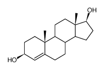 4-androstane-3β,17β-diol Structure