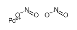 palladium(2+),dinitrite Structure