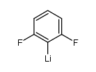 (2,6-difluorophenyl)lithium结构式