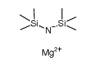 bis-1,1,1,3,3,3-hexamethyldisilazide magnesium Structure