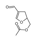 [(2S)-4-formyl-2,3-dihydrofuran-2-yl]methyl acetate Structure