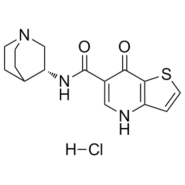 Pumosetrag Hydrochloride structure