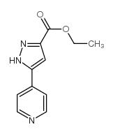 5-PYRIDIN-4-YL-1(2)H-PYRAZOLE-3-CARBOXYLIC ACID ETHYL ESTER picture