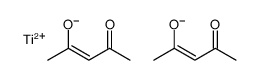 bis(pentane-2,4-dionato-O,O')titanium structure