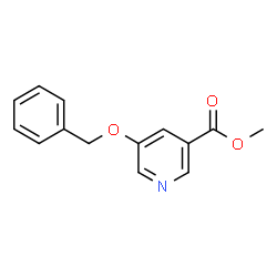 Methyl 5-(benzyloxy)nicotinate structure