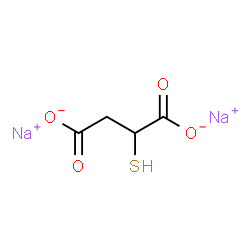 disodium mercaptosuccinate structure