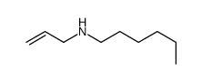 N-prop-2-enylhexan-1-amine结构式