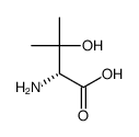 D-beta-Hydroxyvaline Structure