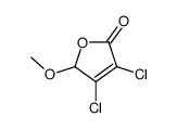 3,4-dichloro-2-methoxy-2H-furan-5-one结构式