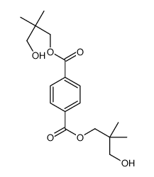 bis(3-hydroxy-2,2-dimethylpropyl) benzene-1,4-dicarboxylate Structure