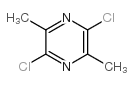 2,5-dichloro-3,6-dimethylpyrazine Structure