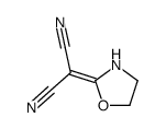 (2-OXAZOLIDINYLIDENE)MALONONITRILE结构式