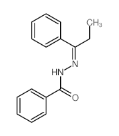 Benzoic acid,2-(1-phenylpropylidene)hydrazide Structure