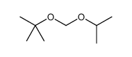 2-methyl-2-(propan-2-yloxymethoxy)propane结构式