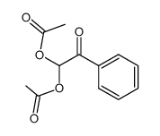 2,2-bisacetoxy-acetophenone Structure