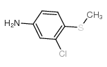 3-氯-4-(甲硫基)苯胺结构式