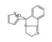 5-thiophen-2-yl-2,3-dihydroimidazo[1,2-b]isoindol-5-ol结构式