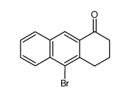 10-bromo-3,4-dihydroanthracen-1(2H)-one结构式