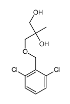 3-[(2,6-dichlorophenyl)methoxy]-2-methylpropane-1,2-diol Structure