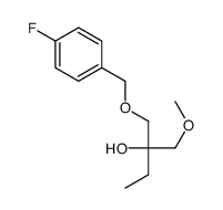 1-[(4-fluorophenyl)methoxy]-2-(methoxymethyl)butan-2-ol Structure