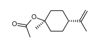 (±)-alpha-terpinyl acetate结构式