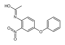 N-(2-nitro-4-phenoxyphenyl)acetamide结构式