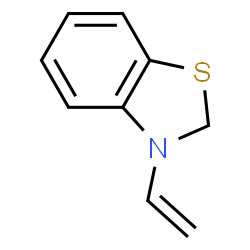 Benzothiazole, 3-ethenyl-2,3-dihydro- (9CI) structure