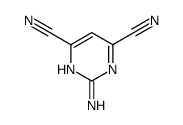 4,6-Pyrimidinedicarbonitrile, 2-amino- (9CI) picture