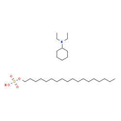 cyclohexyldiethylammonium octadecyl sulphate picture