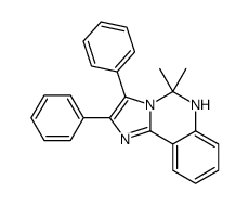 5,5-dimethyl-2,3-diphenyl-6H-imidazo[1,2-c]quinazoline Structure