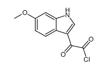 2-(3-indolyl)-2-oxoacetyl chloride Structure