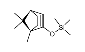 (1R,4R)-1,7,7-trimethyl-2-(trimethylsiloxy)bicyclo[2.2.1]hepta-2-ene Structure