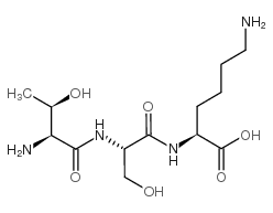 BOVINE PINEAL ANTIREPRODUCTIVE TRIPEPTIDE结构式